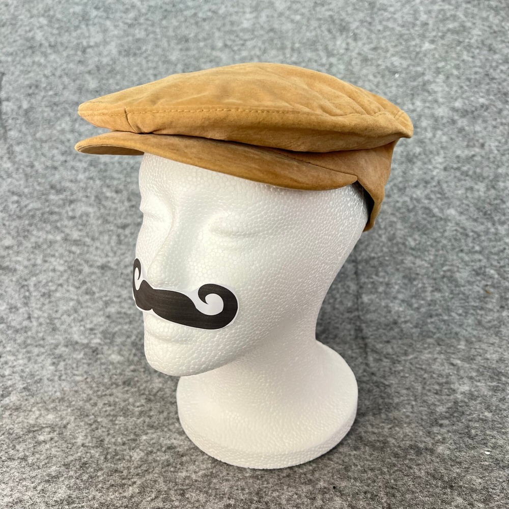 United Hatters Cap & Millinery Brown Hat Small Newsboy Cap Hat Cabbie VINTAGE